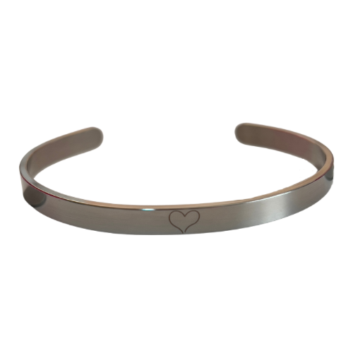 Pulso personalizado grabado láser hombre.